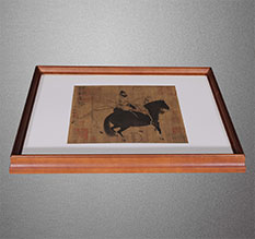 仪征书画装裱配框服务案例