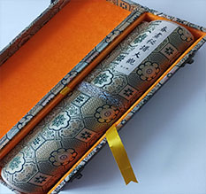 仪征书画装裱案例